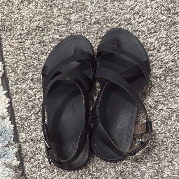 Women's Olukai Leather sandals - Picture 4 of 7